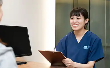 女性スタッフによる丁寧なカウンセリング