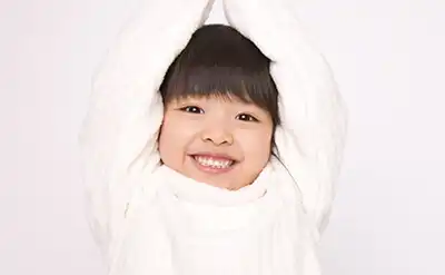 笑顔の子ども写真
