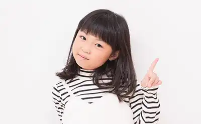 笑顔の子ども写真
